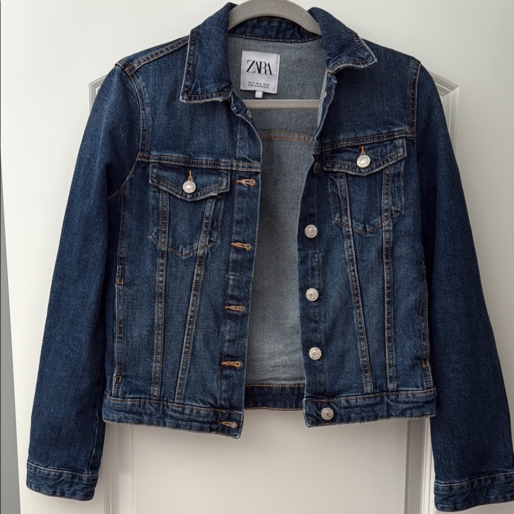 Zara Blue Denim Jacket